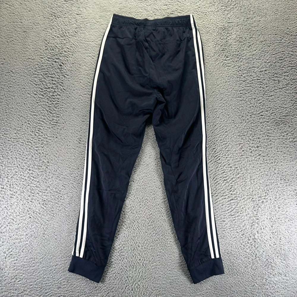 Adidas Pant Mens S Blue Polyester Jogger‎ Tapered Leg Performance Running Sports
